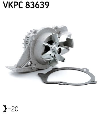 SKF Wasserpumpe, Motorkühlung (VKPC 83639) Thumbnail